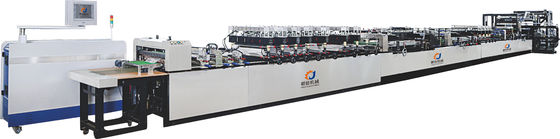 Eight Side Sealing Flat Bottom Stand Up Pouch Making Machine 380V