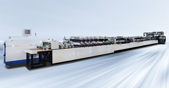 3 Phase 380V/50HZ Eight Side Sealing Zipper Pouch Bag Making Machine 100KW