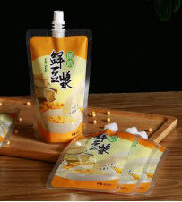 Fresh Soybean Pouch With 0.86mm Spout From 250ml-300ml