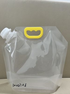 Grain Stand Up Pouch With 2.2cm Spout With Handle