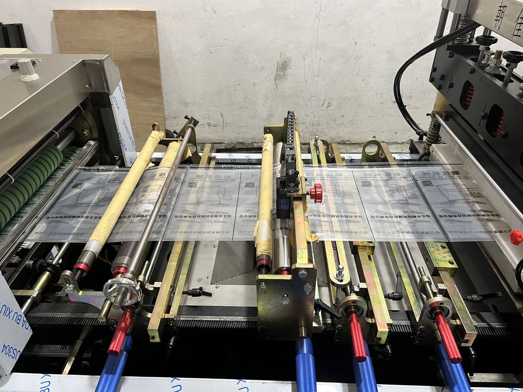 45kw Zipper Bag Making Machine Pouch Making Equipment 380V/50HZ