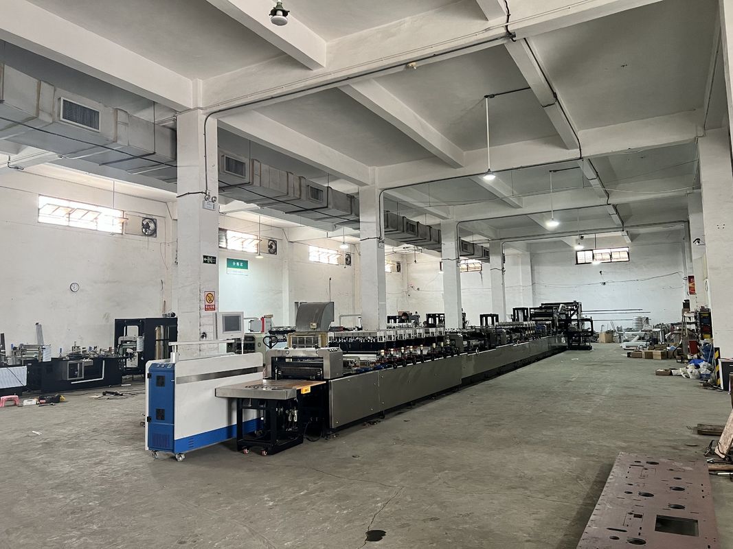 30-100pcs/Min Flat Bottom Pouch Making Machine Plastic Bag Making Machine
