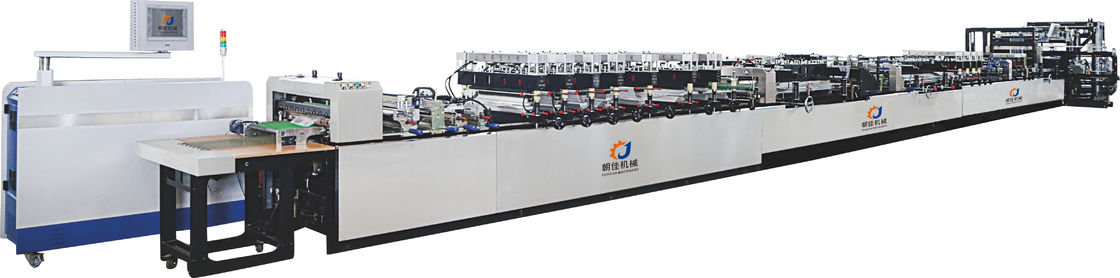 PLC Control Eight Side Sealing Bag Making Machine With Touch Screen Operation
