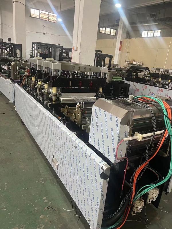 Composite Plastic Film / Laminated Paper Three Side Small Pouch Making Machine