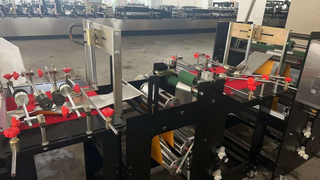 Center Sealed BOPP Bag / Plastic Pouch Making Machine 380V