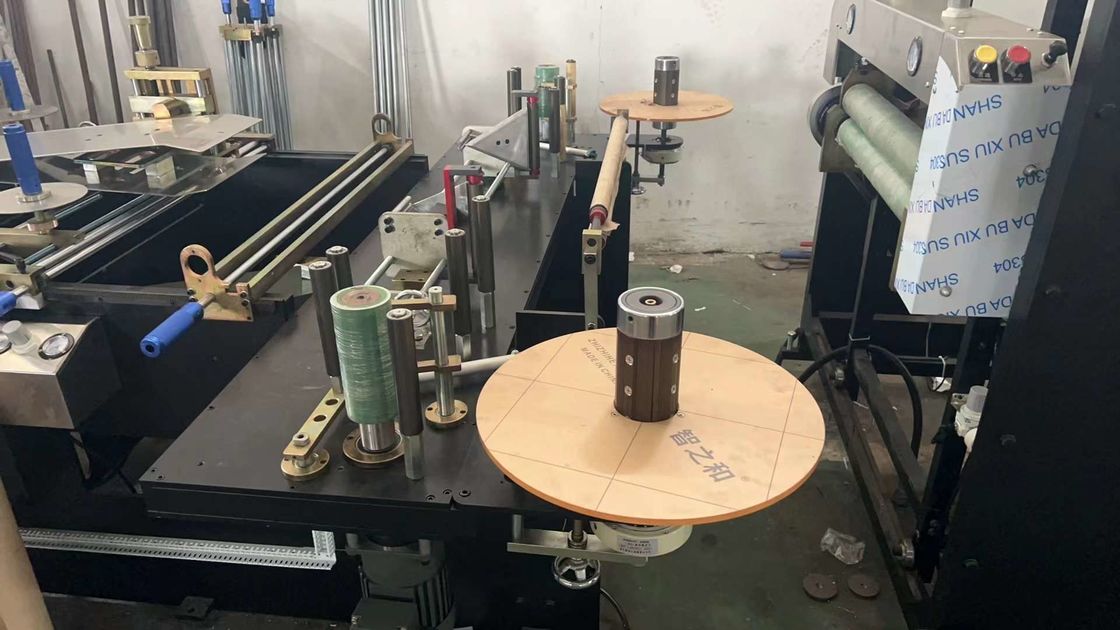 40KW Plastic Zip Lock Bag Making Machine 3 Side Seal Pouch Machine 380V/50HZ