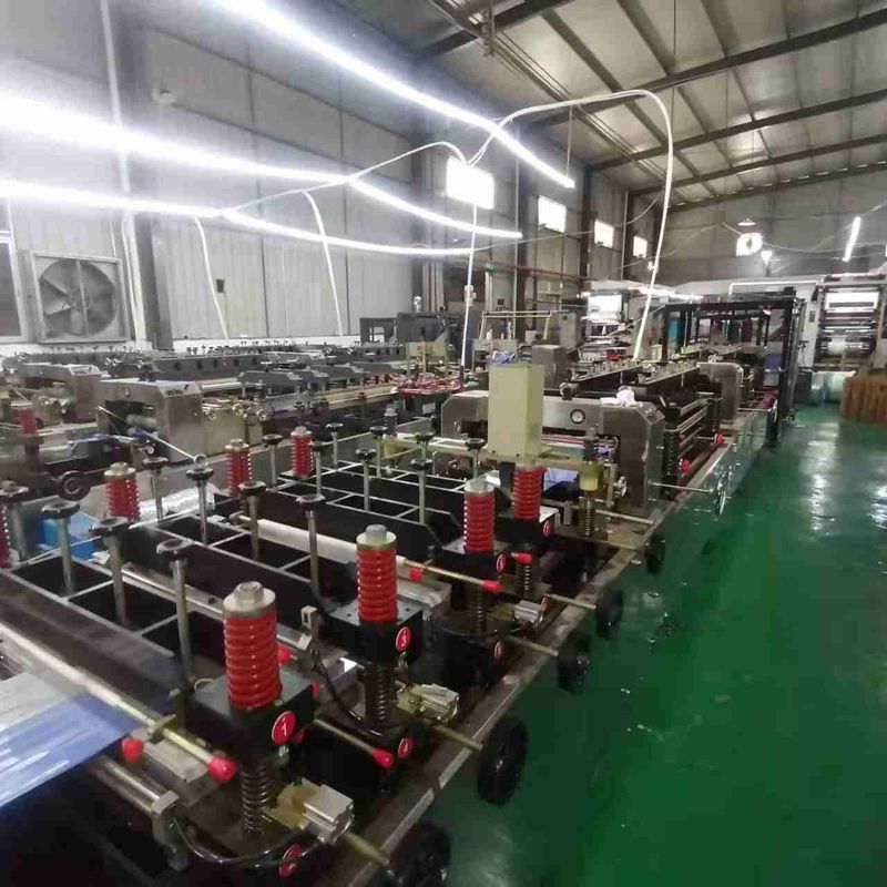 75-500mm Double Line Three Side Sealing Pouch Making Machine With Zipper
