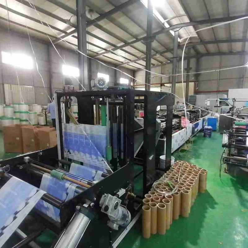 Zipper Type Three Side Sealing Machine 200 Bags Per Min