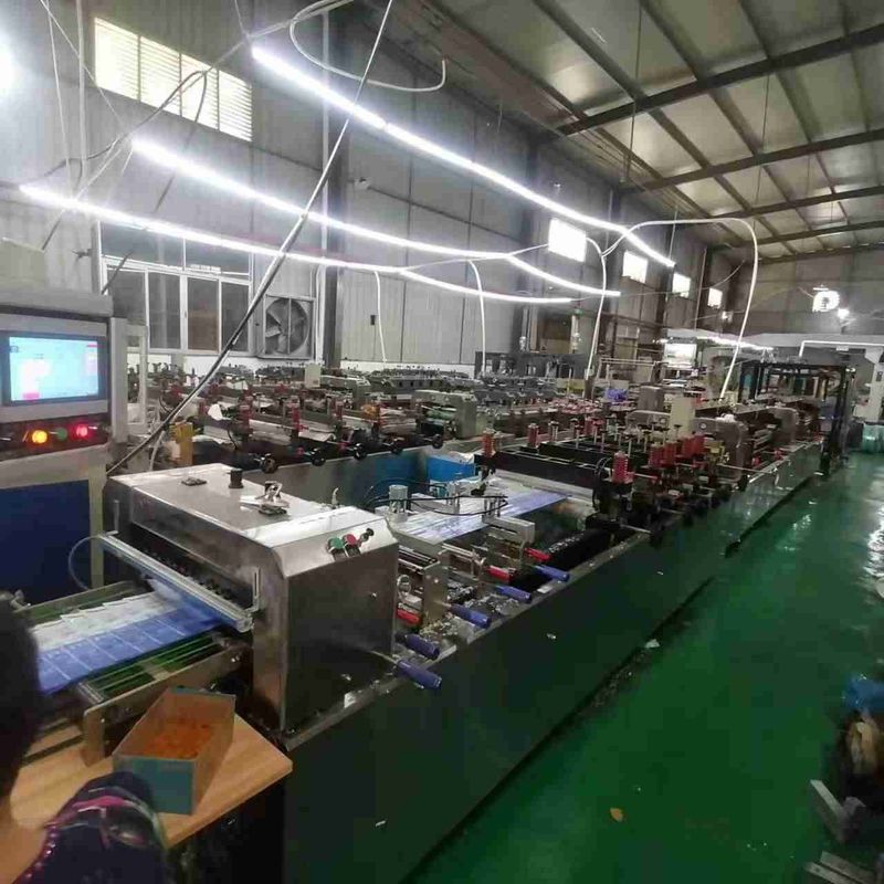 Zipper Type Three Side Sealing Machine 200 Bags Per Min