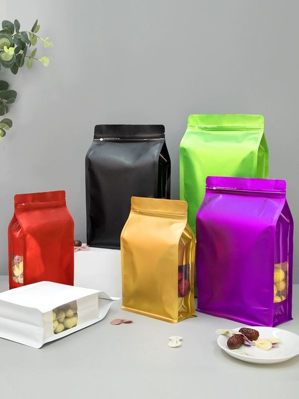3 Phase 380V/50HZ Eight Side Sealing Zipper Pouch Bag Making Machine 100KW
