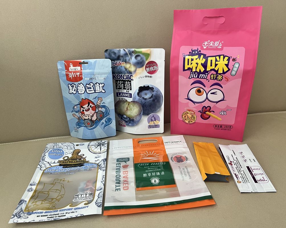 Flexible Packaging Multifunctional Bag / Pouch Making Machine 0.6Mpa
