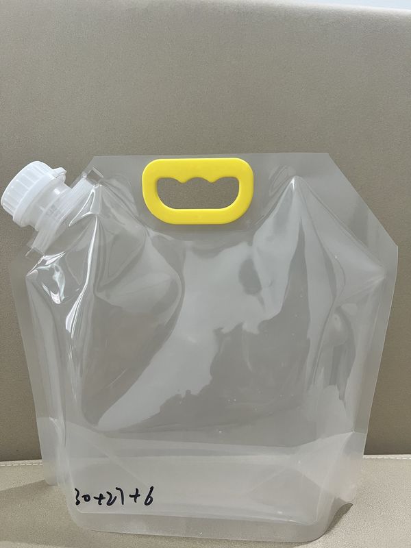 Grain Stand Up Pouch With 2.2cm Spout With Handle